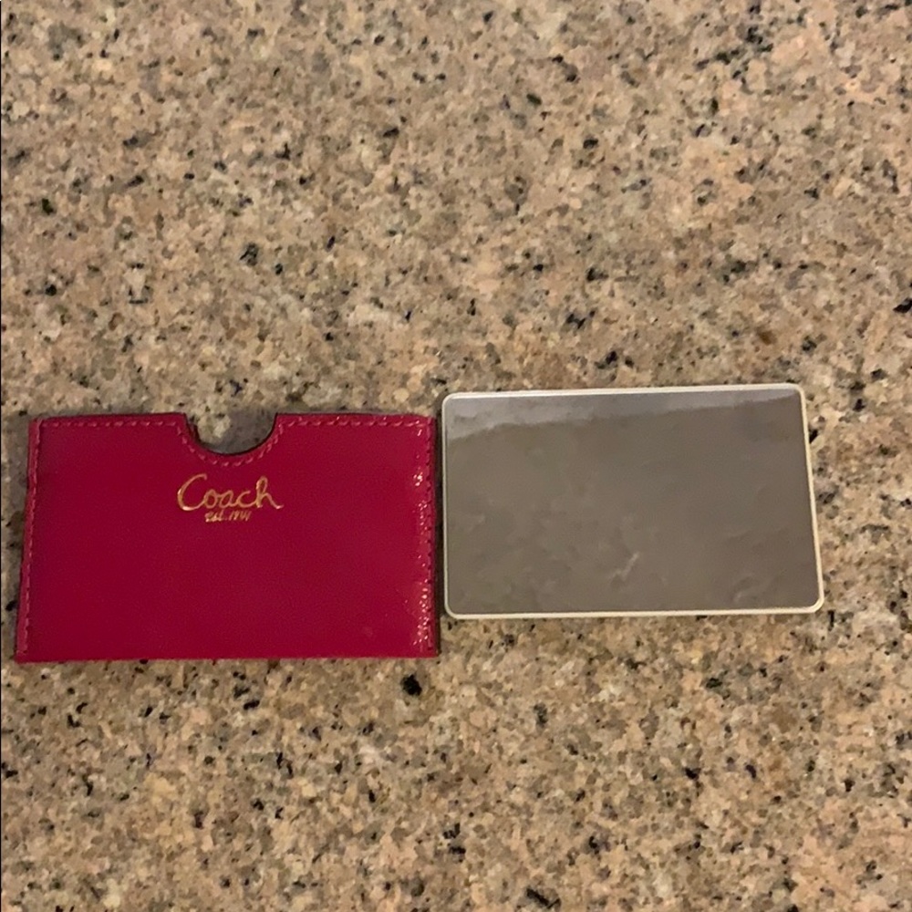 NWT Coach card holder